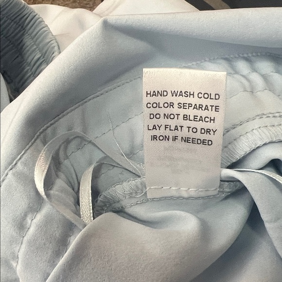 New BIBI light blue halter wrap style jumpsuit M - Picture 9 of 14